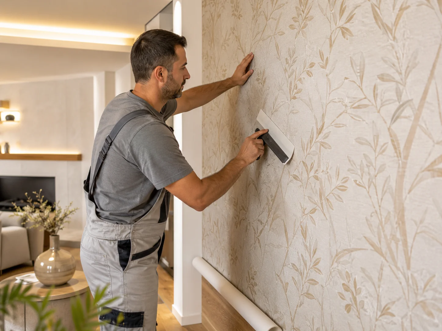 Instalación papel vinílico profesional - Pintum