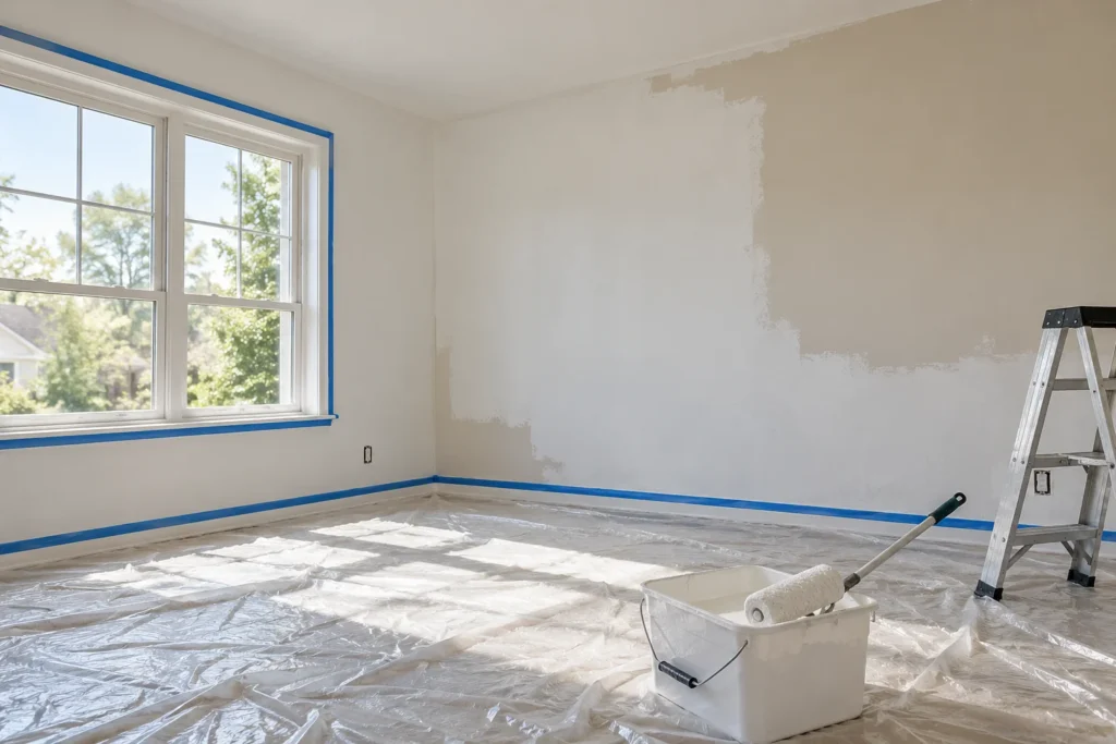 Cómo pintar una habitación paso a paso
