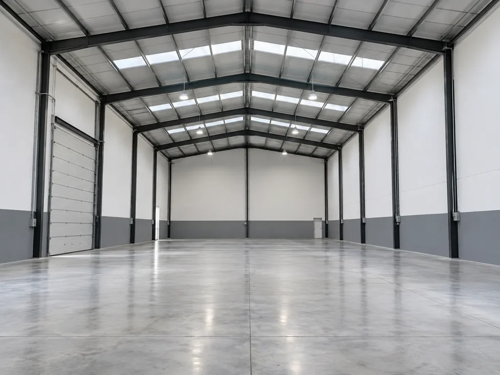 Precio de pintar una nave industrial