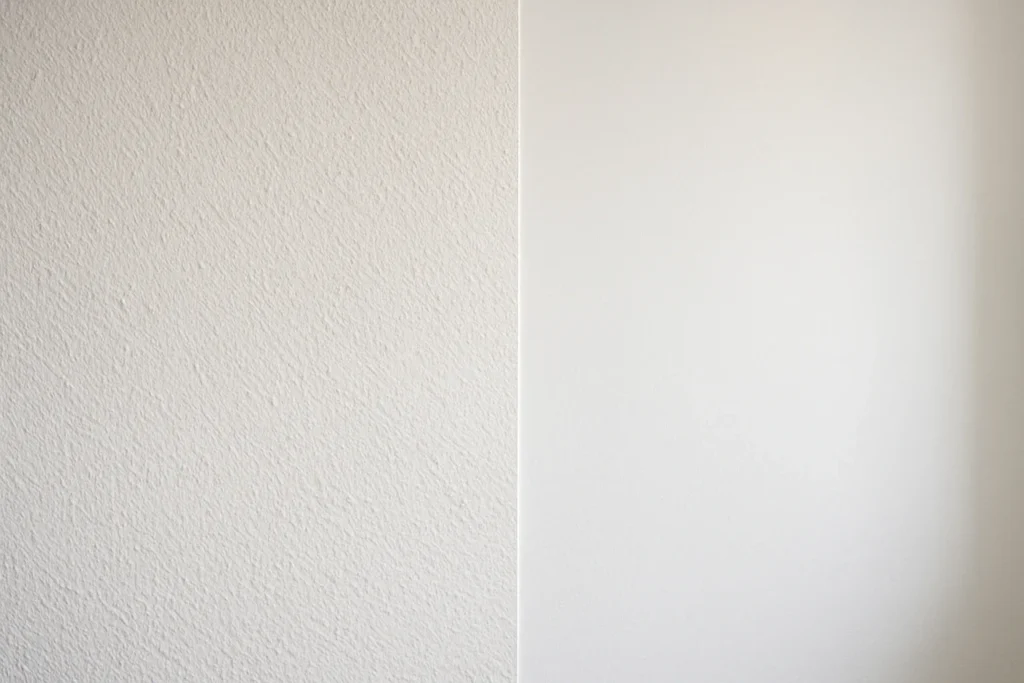 Gotelé o pared lisa