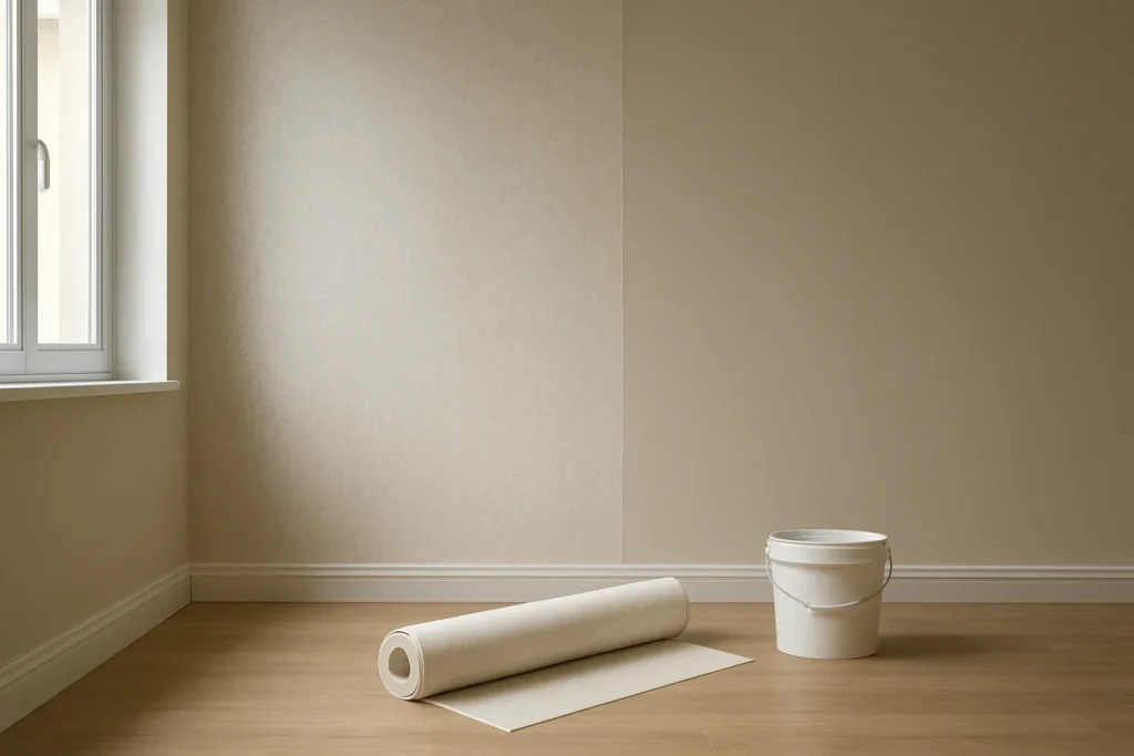 Papel pintado o pintura